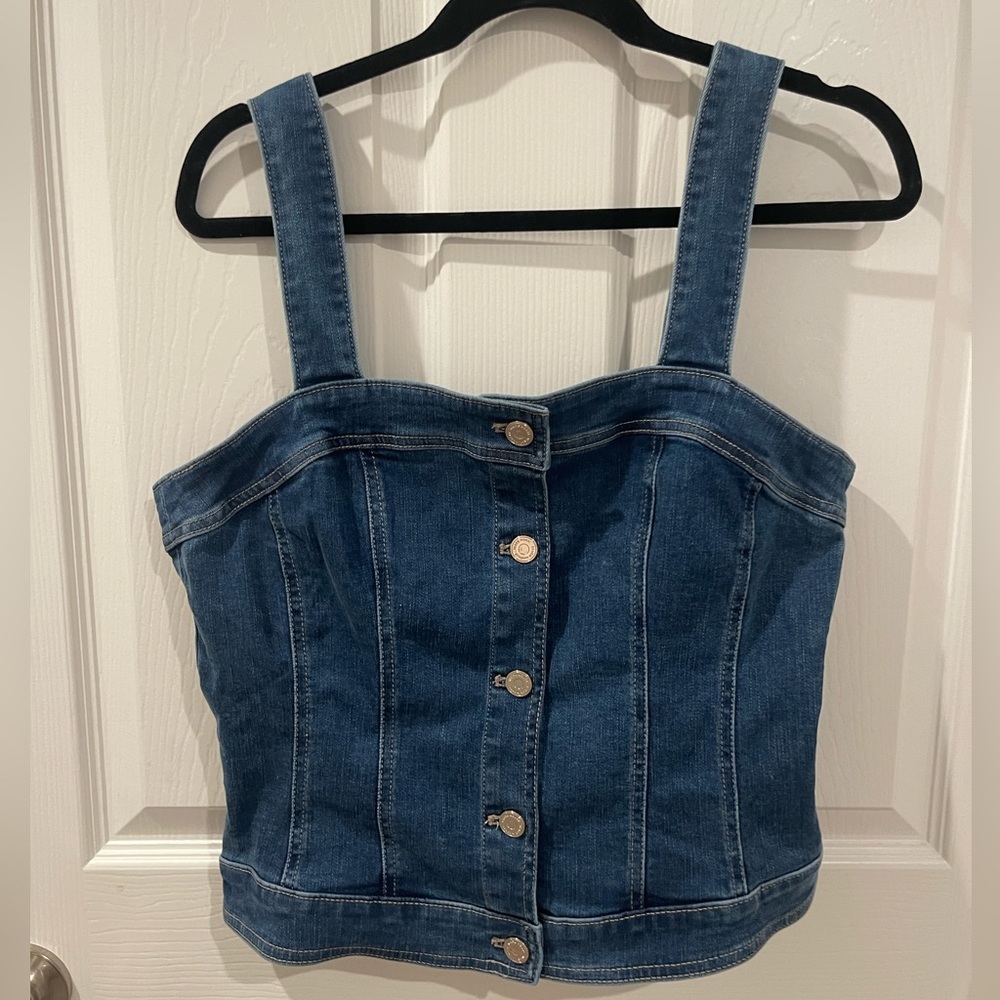 Denim Tank Top
